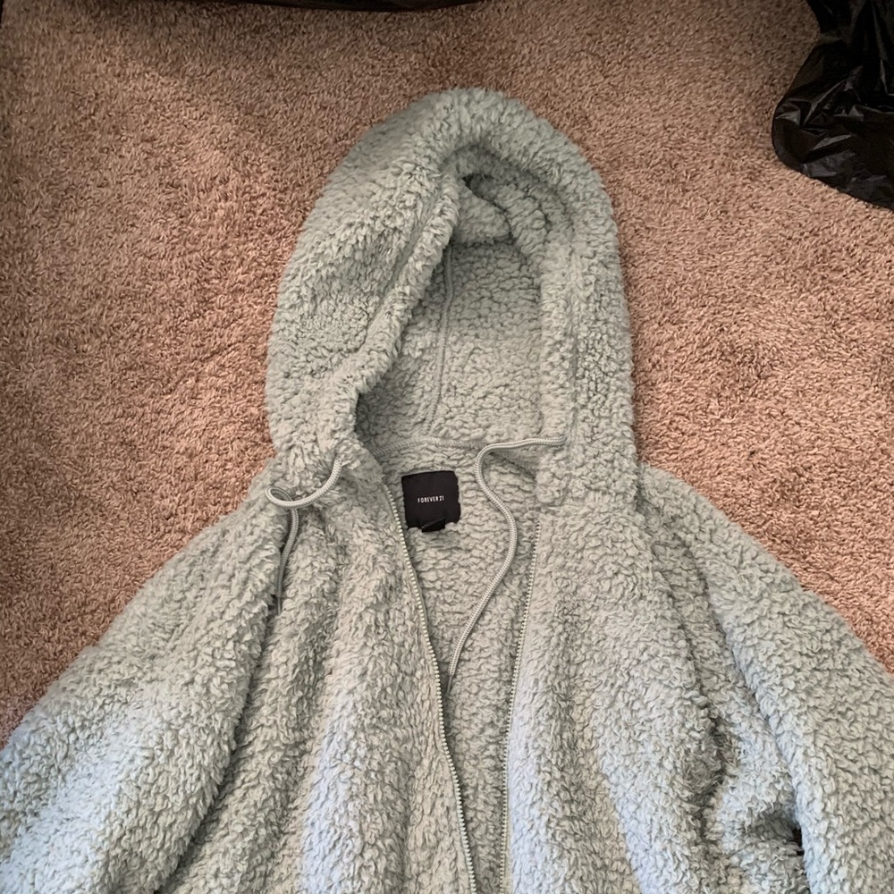 Fuzzy forever 21 jacket